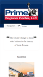 Mobile Screenshot of primeregionalcenter.com